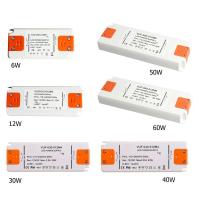 ราคา 6W 12W 15W 20W 30W 50W 60W Ultra Thin LED Driver 110V 220V ถึง DC12V 24V Power Supply LED Transformer Adapter สําหรับ LED Strip โคมไฟ (55958016588)