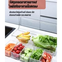 ราคา 【เย็นทันใจ】กระติกน้ำแข็งจัดปาร์ตี้ JS กล่องแช่อาหารแบบแบ่งช่อง พกพาสะดวก ปิกนิก/เก็บความเย็น/จัดเก็บอาหาร (56357356369)