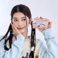 ราคา กระเป๋าสตางค์ใบสั้นรูปสุนัขจิ้งจอกน่ารัก หนังนิ่มสีชมพู สำหรับใส่เหรียญ (51858355797)