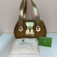 ราคา กระเป๋ามือสอง ของแท้ Kate Spade straw bag วินเทจ สภาพดี (28929526654)