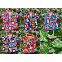 ราคา เสื้อดอกสงกรานต์เด็ก เสื้อแขนตุ๊กตา เสื้อลายดอก (23037595219)