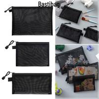 ราคา BASTIBAG กระเป๋าแฟ้มตาข่าย, กระเป๋าปากกาไนลอน A4 A5 A6, สํานักงานโฟลเดอร์แฟ้มโปร่งใส (29333849877)