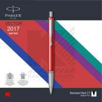 ราคา ปากกาลูกลื่น Parker Vector Standard Red สีแดง (965379226)