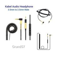 ราคา ATH-M50x m40 Sennheiser HD518 HD 518 558 3.5 มม. ถึง 2.5 มม. แจ็คหูฟังสายสัญญาณเสียง (40905609896)