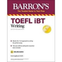 ราคา [Chulabook] หนังสือ TOEFL IBT WRITING (WITH ONLINE AUDIO) (BARRON'S TEST PREP) (9781506270715) c321 (10890847813)