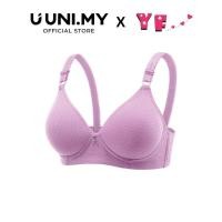 ราคา YF Bra Size B/C FULL CUP 3-Hook Wireless Bra 36-46 ชุดชั้นในสตรี FULL Cup Bra ไม่มีลวด 302 (56957687506)