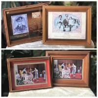ราคา ไม่รวมรูป Antique Teak Frame /กรอบรูปไม้สักตั้งโต๊ะ แขวนผนัง หน้ากระจก กรอบรูปโบราณ ยุค 80/90 ใส่รูปแนวตั้งหรือแนวนอน (24250256253)
