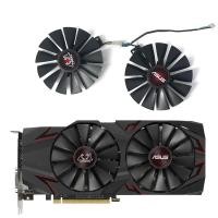 ราคา HL 2PCS95mmFDC10M12S9-CGTX1070Ti พัดลมระบายความร้อนเหมาะสําหรับ Asus GTX1070TiCerberus พรีเมี่ยมเกมกราฟิกการ์ดพัดลมระบายความร้อน (56107944982)