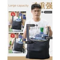 ราคา ถุงซิปล็อคใส ถุงหิ้วใส กระเป๋าช้อปปิ้งซูเปอร์มาร์เก็ตแบบพับได้ผ้าอ๊อกฟอร์ดแบบพกพาร้านขายของชำกระเป๋าช้อปปิ้งขนาดใหญ่หนากระเป๋าหิ้วรักษาสิ่งแวดล้อมความจุขนาดใหญ่ (56558683794)