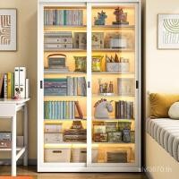 ราคา ตู้หนังสือเหล็กตู้เก็บตู้แสดงตู้ป้องกันฝุ่นล็อคครัวเรือนประตูบานเลื่อน ไคเซียง ฟู พร้อมชั้นวางหนังสือชั้นการจัดเก็บแก้ว CXLL (45557174553)