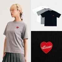 ราคา maison KEEPS | The Standard Adore Patch Logo Tee | เสื้อยืด ติดป้ายหัวใจปักโลโก้ มี 2 Size อก 38" & อก 42" (26723037039)