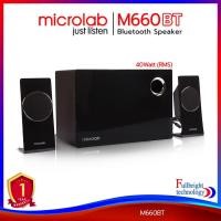 ราคา Microlab M660BT Bluetooth Speaker 2.1 Ch. (52 Watt) ลำโพงบลูทูธ ระบบเสียง 2.1 รับประกันศูนย์ไทย 1 ปี (1334860484)
