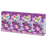 ราคา ทิปโก้ซุปเปอร์คิดน้ำองุ่นแดง 110มล. แพค 4 Tipco Super Kid Grape 110ml. Pack 4 [หมายเลขบาร์โค้ด 8851013797928 ] (53708010110)