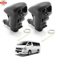 ราคา ปุ่มฉีดน้ำฝน สีดำด้าน Toyota Commuter โตโยต้า คอมมิวเตอร์ รถตู้ KDH 2 ประตู year 2005 2006 2007 2008 2009 2010 2011 2012 (46751472338)
