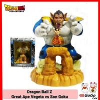 ราคา โมเดล ดราก้อนบอล Banpresto Ichiban Kuji Dragon Ball Z Great Ape Vegeta vs Son Goku Figure ของแท้ (44305258840)