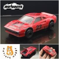 ราคา โมเดลรถเก่าของเล่นเก่า รถสะสมโบราณ มือสอง: MAJORETTE FERRARI GTO สีแดง (27100799376)