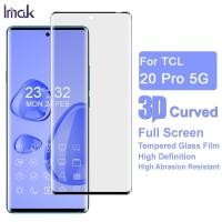 ราคา Imak TCL 20 Pro 5G กระจกนิรภัย 3D Curved Full Cover ฟิล์มกันรอยหน้าจอ (40880361751)