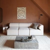 ราคา Minimalist Small Apartment Luxury โซฟามุมสามคนห้องนั่งเล่นโมดูลผสม Designer โมเดิร์น Jane ผ้าโซฟา O2ZD (55108629719)