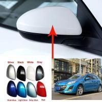 ราคา สีทาสีด้านข้างกระจกมองหลังหมวกสําหรับมาสด้า2,ฝาครอบกระจกมองหลังด้านข้างสําหรับมาสด้า3ชิ้นส่วนรถยนต์ตกแต่งรถ (46159373136)