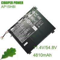 ราคา CP แบตเตอรี่แท้ AP15H8I 11.4V/54 .8wh/ 4810MAh สำหรับ One Cloudbook 1-431 Aspire One 14 One 1-431M 3ICP4/65/150-1 One 14 (29307033587)