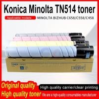 ราคา Konica Minolta TN514 tonerC458 ตลับหมึกสีC558 ผง Konica C658 เครื่องถ่ายเอกสารTN514 CMYK toner (47154802067)
