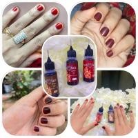 ราคา เฮนน่าทาเล็บMARYNEEสีสวย ติดทนจนเล็บยาว (25664361036)