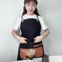 ราคา ร้านตัดผมผ้ากันเปื้อนยีนส์ตัดแต่งทรงผมสายรัดหญิงกาแฟมือทําช่างฝีมือชายผ้าใบกันน้ําดัดย้อม W (27644496266)