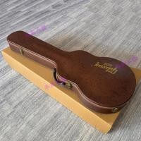ราคา Gibson Gibson ES335 Jazz Electric Guitar Dedicated Piano Case Vibrato Drum Surface Retro Brown Piano Case (52158140619)