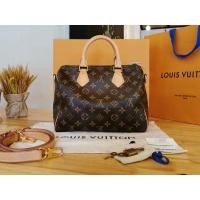 ราคา LV​ Louis vuitton Monogram Speedy 25 Bandouliere ปี19 (17358273840)