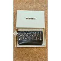 ราคา Diesel - StuddedLong Wallet Genuine Leather in Black -ซื้อที่ Shop Diesel Shibuya (55750382408)