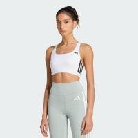 ราคา adidas Gym & Training Optime Essentials Workout 3-Stripes Medium Support Bra Women White KA4703 (27943707206)