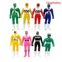 ราคา [ขายเหมา 8 ตัว] มือ2 งานเก่าญี่ปุ่นปี 2000 ฟิกเกอร์ ซอฟต์ไวนิล Super Sentai ขบวนการ 5 สี (คละแบบ) ขนาด 7.5cm (53854557095)