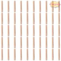 ราคา COYOU 50 ชิ้นเดือยไม้, 6x30 มิลลิเมตร 6x40 มิลลิเมตร 6x50 มิลลิเมตรไม้ Dowel Pins, หมุดไม้ (54758772556)