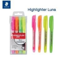 ราคา Staedtler Luna ชุดปากกาเน้นข้อความ ลูน่า Highlighter Brite 4 สี 4 ด้าม (23771511746)