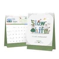 ราคา ปฏิทินตั้งโต๊ะ 2562/2019 Slowlife สร้างสุขได้ด้วยใจผ่อนคลายสินค้า F75CCM1803 (1880897238)