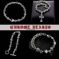 ราคา Chrome Hearts luxury flower bracelet free chrome heart bracelet transparent box (24239617176)