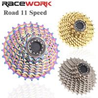 ราคา Racework เฟืองหลังจักรยาน 11 ความเร็ว 28 32 34T 12 ความเร็ว สีทอง สีเงิน สีรุ้ง สําหรับ Shimano 105 R7000 R8000 (23562359432)