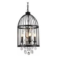 ราคา Ceiling Lights โคมระย้าคริสตัลที่มาในรูปทกรงนกสไตล์ย้อนยุค เหมาะสำหรับตกแต่ ร้านอาหาร ร้านกาแฟ หรือมุมเก๋ๆ (13996824152)