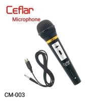 ราคา ไมโครโฟน Ceflar Microphone เสียงดีมาก สายยาว 3 เมตร รุ่น CM-003 (27187110427)
