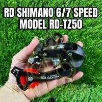 ราคา RD SHIMANO TOURNEY 6/7 SPEED REAR DERAILLEUR TZ50 FOLDING BIKE/MTB/RACING/FEDERAL/ETC. (48402757231)