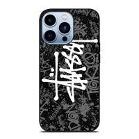 ราคา Stussy Art เคสป้องกันเชลล์เหมาะสําหรับ IPhone 16 17 Pro Max Plus Mini XS XR (46507567581)