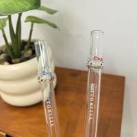 ราคา หลอดแก้วคิตตี้น่ารักหลอดชานมไข่มุกลํากล้องขนาดใหญ่หลอดเครื่องดื่มมูลค่าสูงสาวใช้แฟนฟรี (52456794485)
