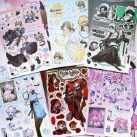 ราคา Original Handbook Character Sticker Sweet Cool Handbook Goo Card Creative Handbook Material (53558709017)