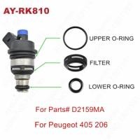 ราคา 4sets D2159MA PG405 Fuel Injector Repair Seal Kit for Peugeot 405 206 PUNTA AZUL (49206670910)