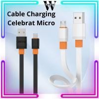ราคา WM Cable Charger Celebrat CB-33-AM USB-A To Micro 2.1A ~ การชาร์จ PVC & การถ่ายโอนข้อมูล (44804502201)