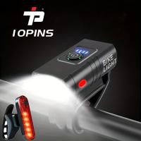 ราคา ไฟหน้าจักรยาน T6 ไฟฉายจักรยานแบบชาร์จผ่าน USB ไฟสูง ไฟต่ํา พร้อมไฟท้าย ไฟท้ายจักรยาน ไฟหน้า ไฟท้าย เซ็ตไฟหน้า (40379558248)
