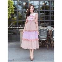 ราคา เดรสสก้อตลายหมี ป้าย NANA มือ 1 ป้ายห้อย Sz.L (2888790060)