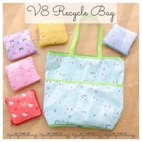 ราคา ️ 15 DESIGNS * SG * V8 Recycle Bag (Gudetama, Kerppi, Badtz Maru, Hello Kitty, Melody, Kuromi Sanrio) (40926501799)