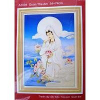 ราคา ภาพวาดปักพระอวโลกิเตศวร (ยังไม่ปัก) ก1094 (50807748730)