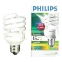 ราคา หลอดประหยัดไฟ ฟิลิปส์ ทอร์นาโด-15W Philips Tornado E27 (30760128)